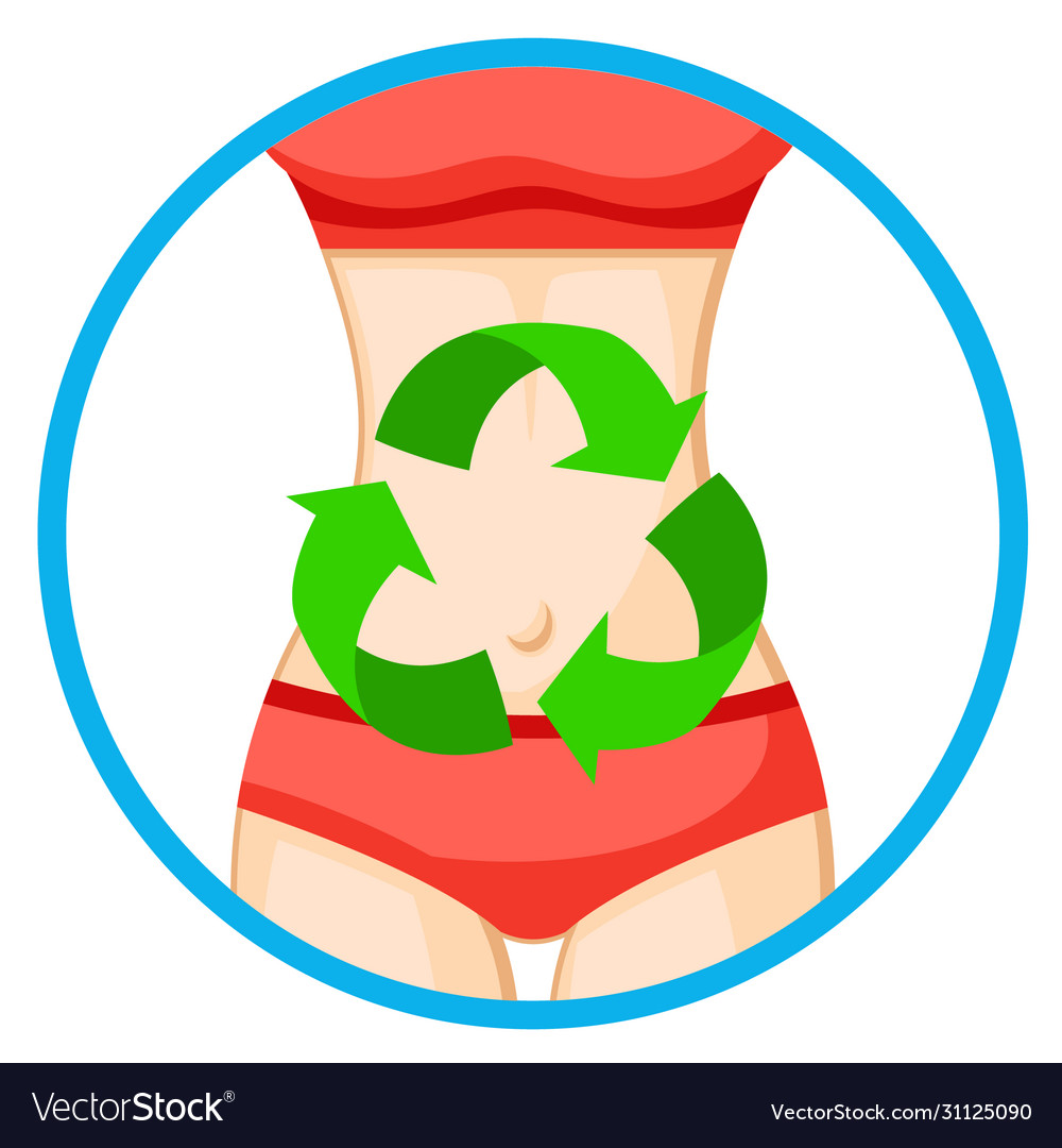 Healthy digestion for a slim female figure o