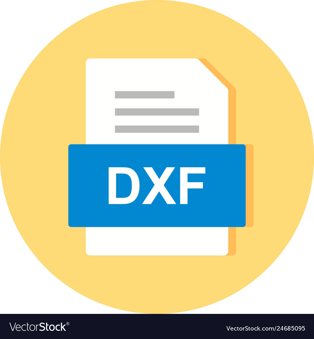Dxf file document icon