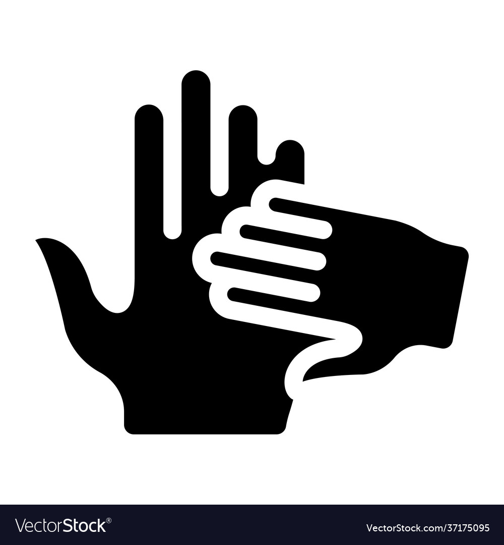 Holding hands Royalty Free Vector Image - VectorStock