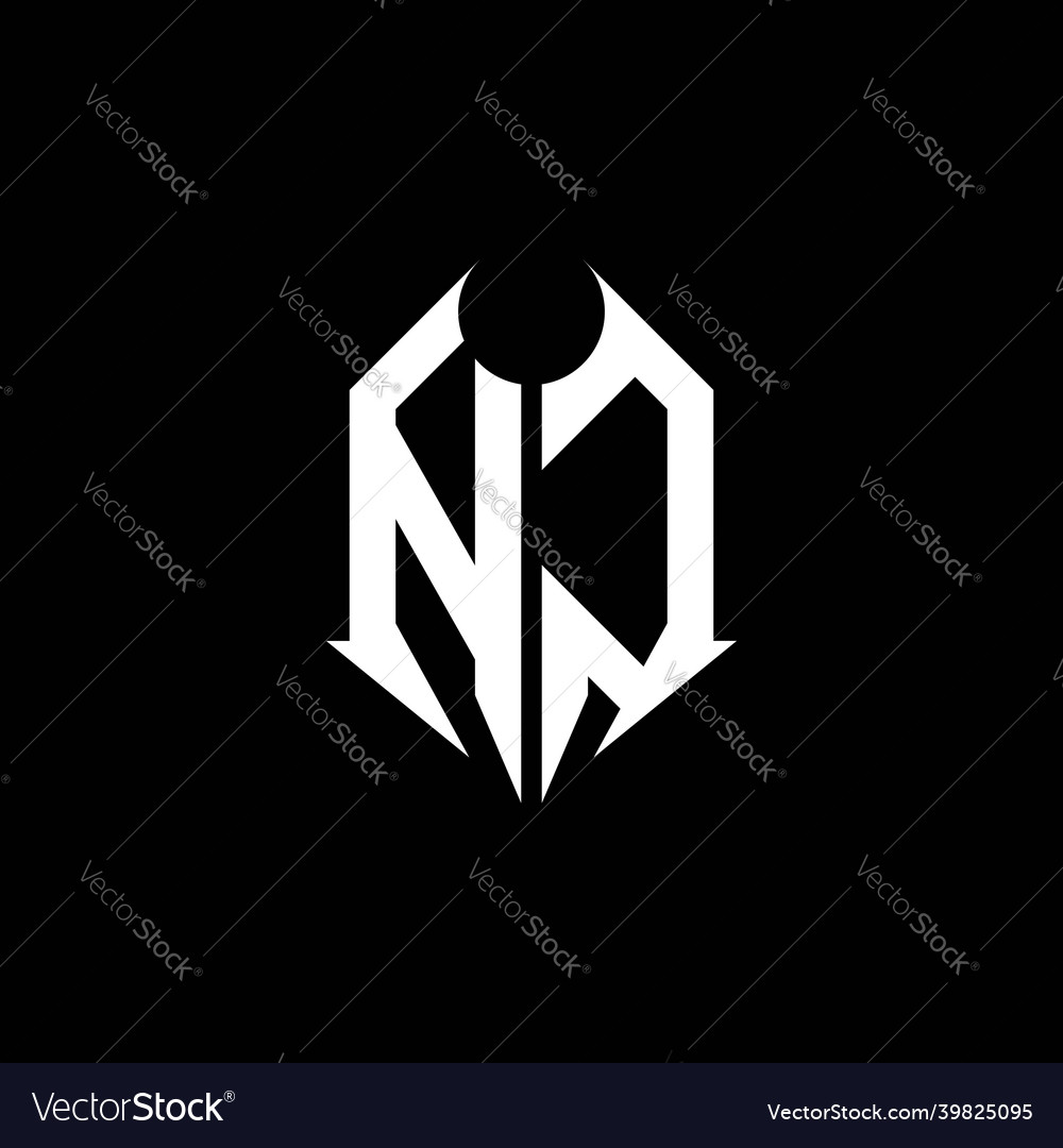 Nc logo monogram design template