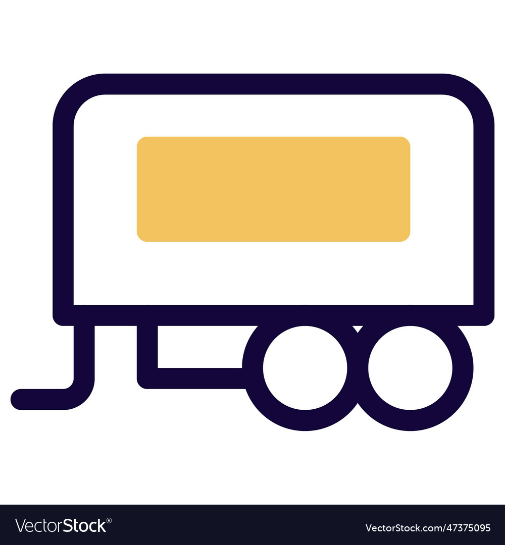 Trailer unpowered vehicle towed by powered vehicle