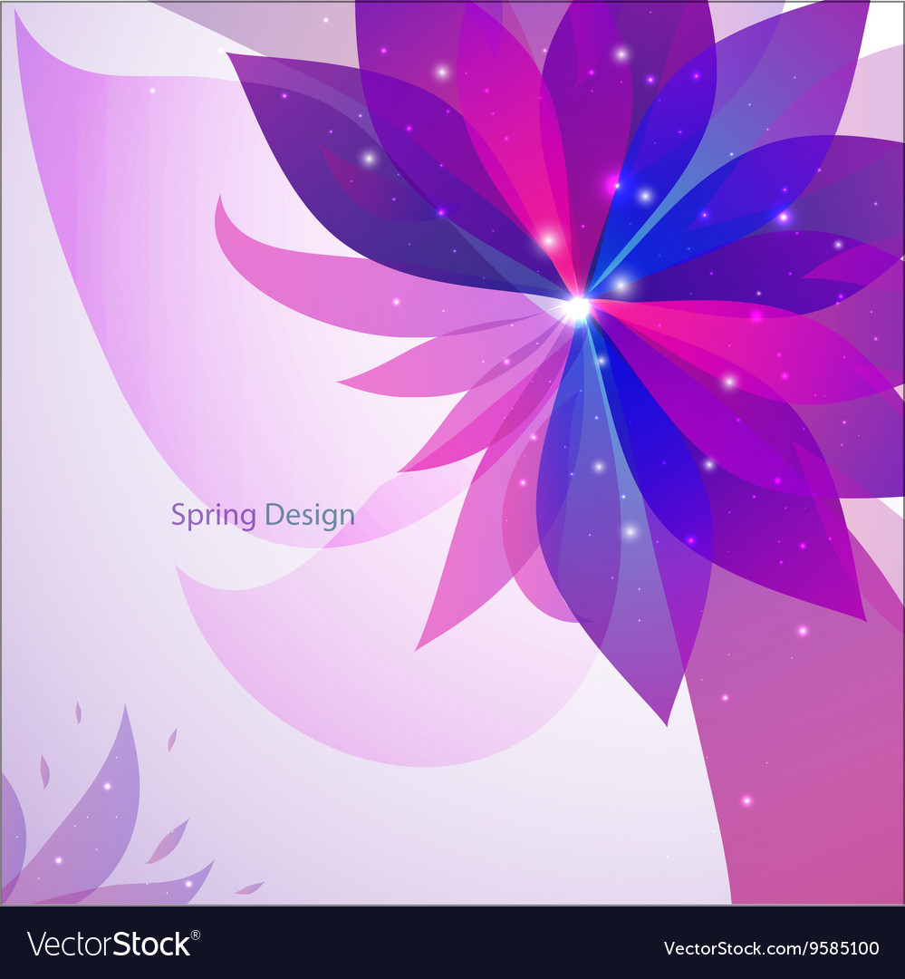 Abstract flower background