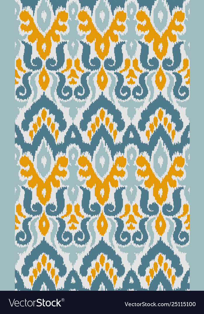 Abstract seamless pattern in ethnic style vector image Abstract seamless pattern in ethnic style