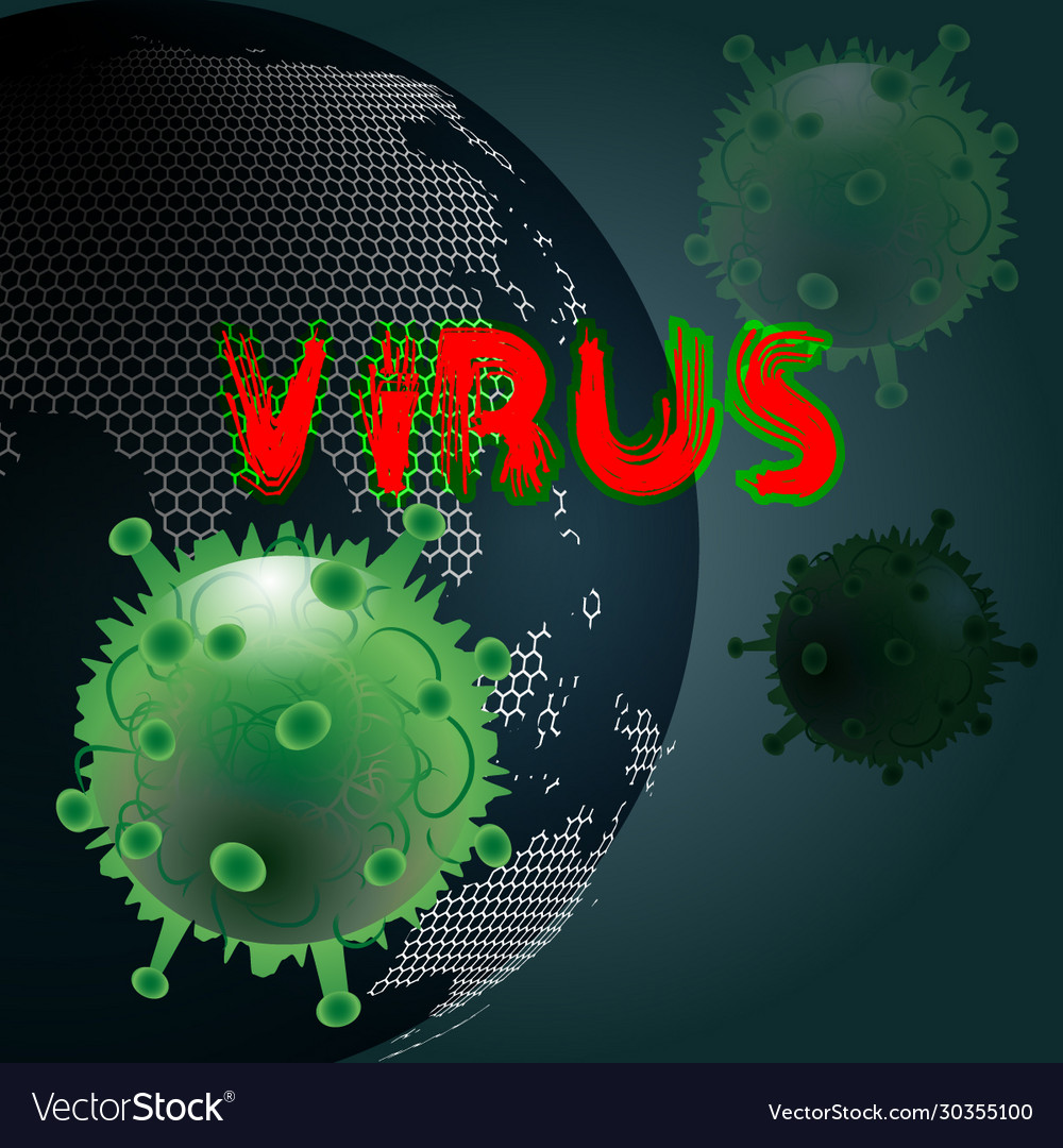 Corona virus-01 Royalty Free Vector Image - VectorStock