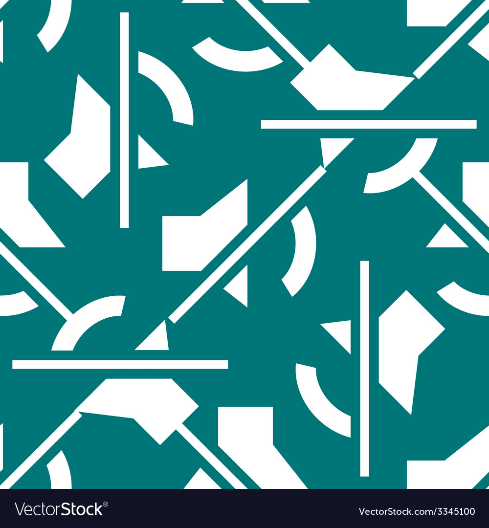 Mute sound web icon flat design seamless pattern