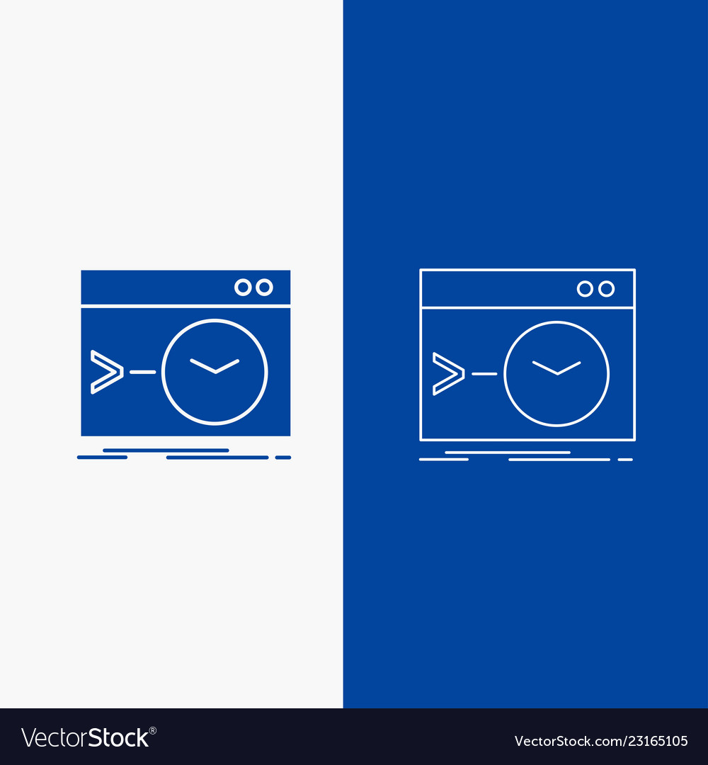 Admin befehl root software terminal line vector image Admin befehl root software terminal line