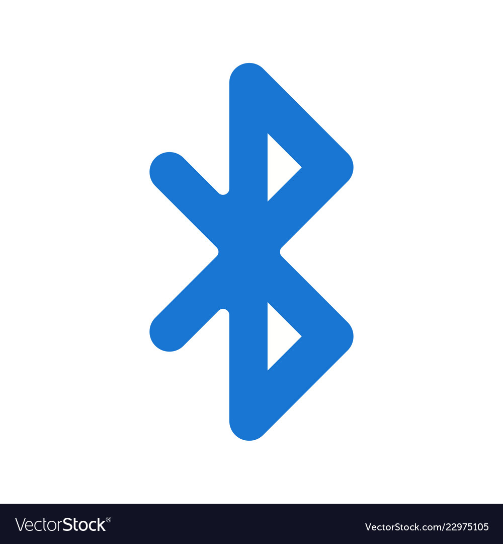 Bluetooth Icon Royalty Free Vector Image Vectorstock