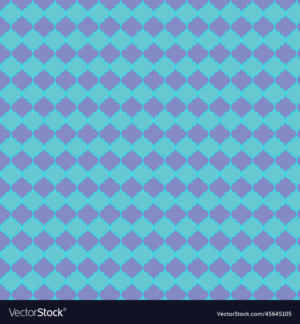 Moroccan Trellis Muster vector image Moroccan Trellis Muster