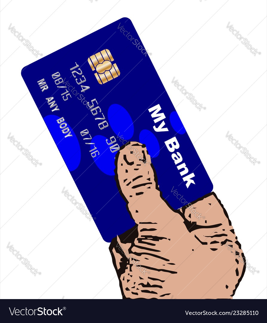 Credit card Royalty Free Vector Image - VectorStock