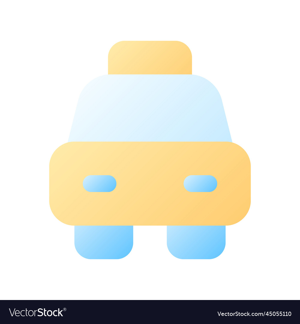 Transfer pixel perfect flat gradient color ui icon vector image Transfer pixel perfect flat gradient color ui icon