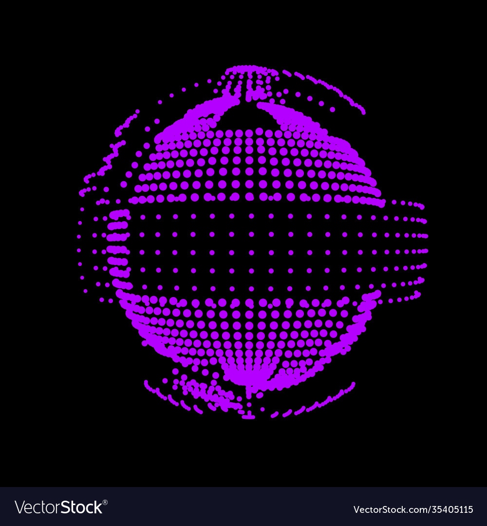 Exploding sphere a star flashed like grenade