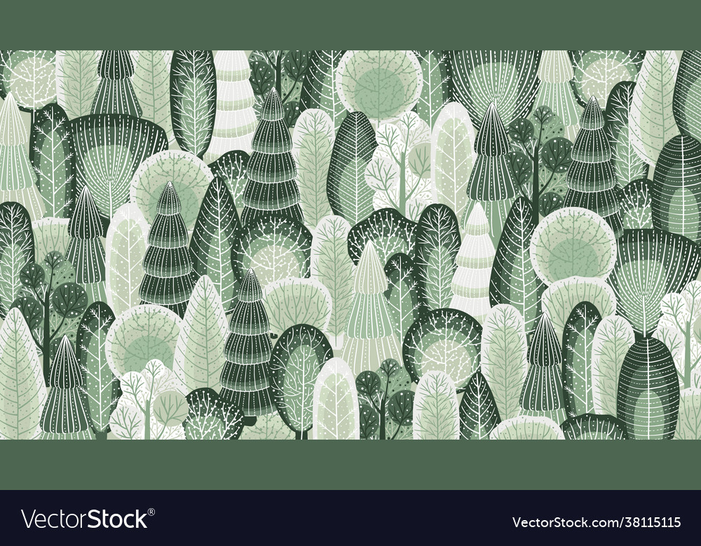 Forest background design for paper cover