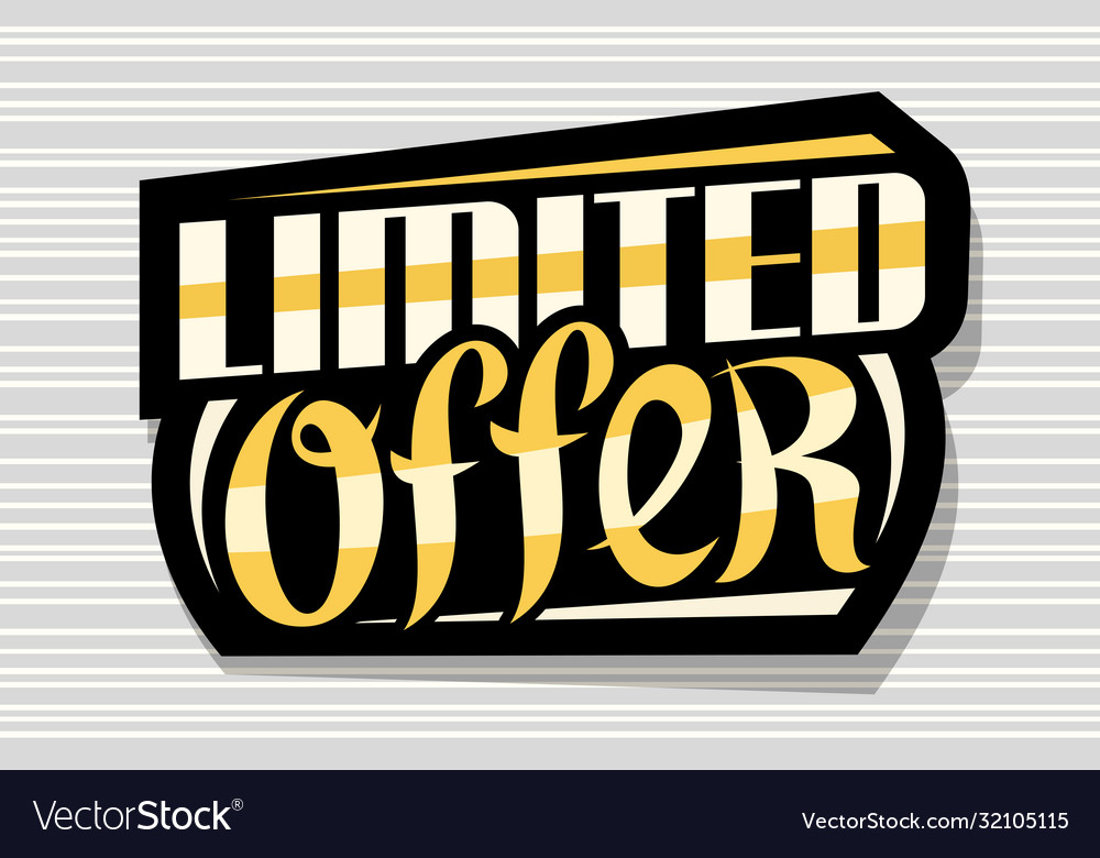 Logo for limited offer