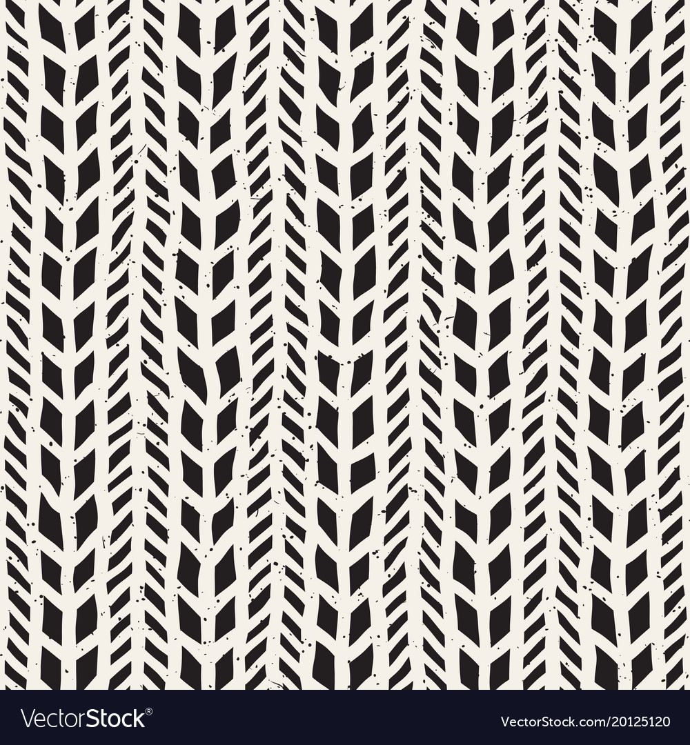 Hand drawn style seamless pattern abstract