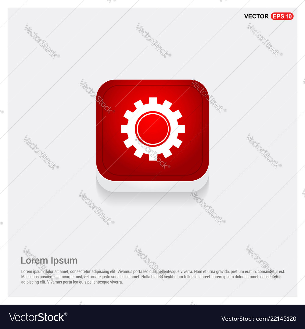 Setting icon vector image Setting icon