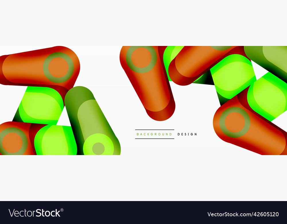 Trendy creative minimalist geometric background vector image Trendy creative minimalist geometric background