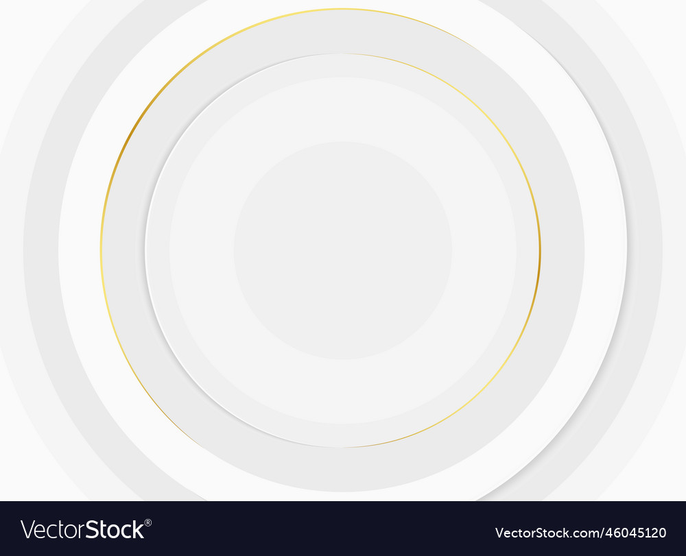 White paper background with golden line