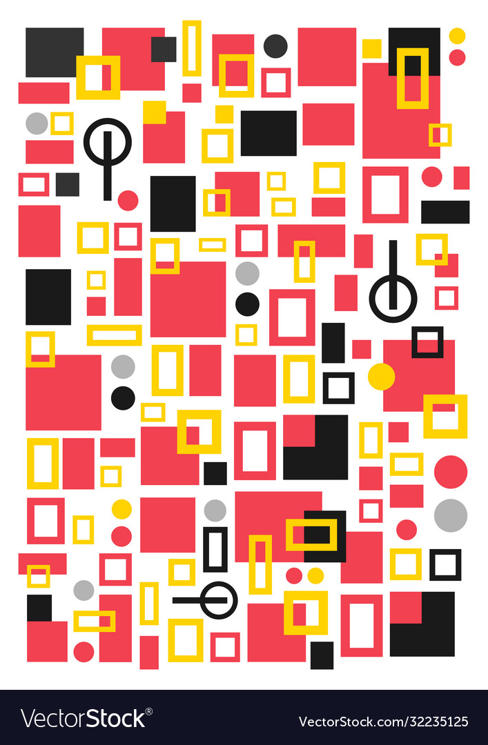 Geometric Shapes Abstract Pattern