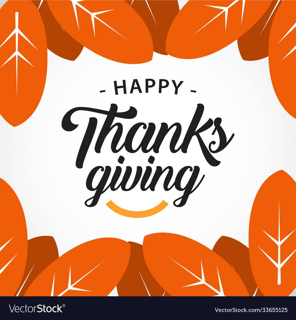 Happy thanks giving template design