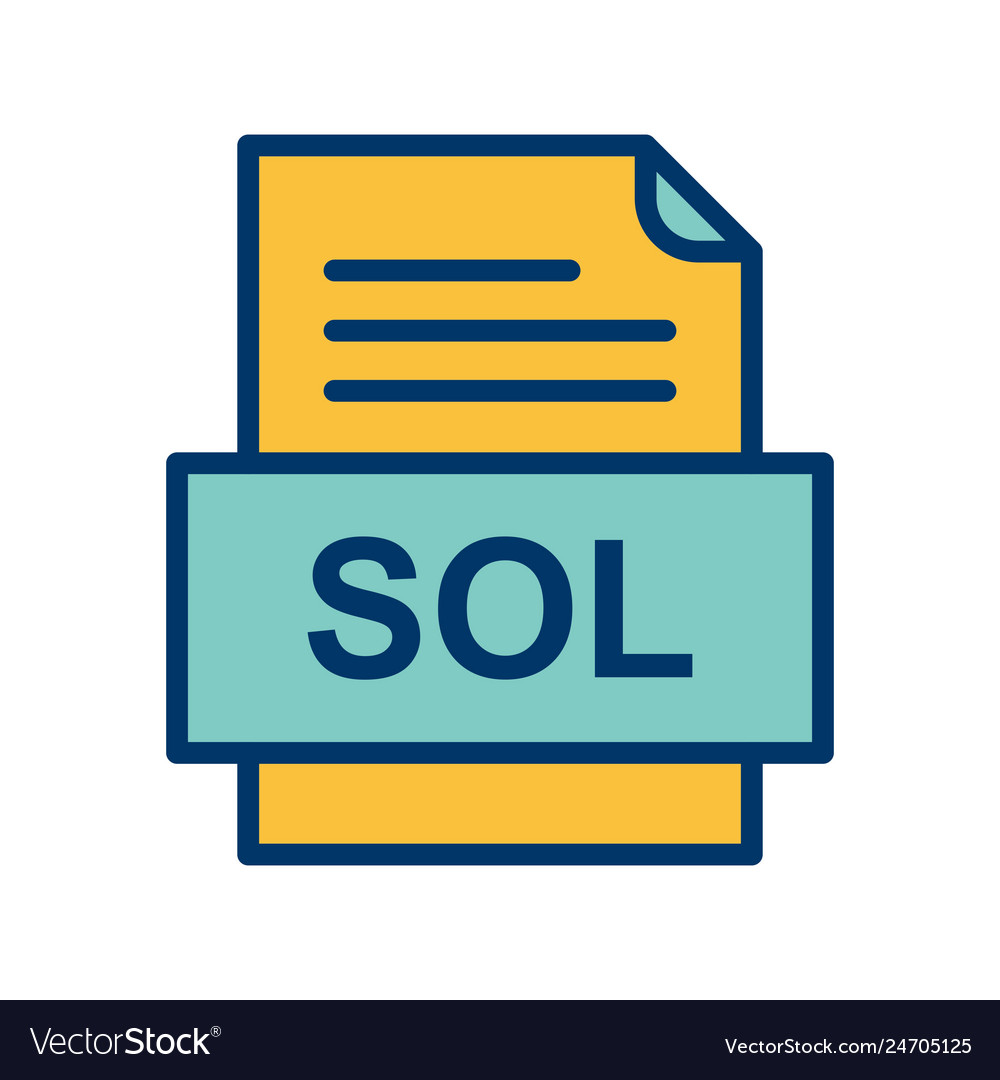Sol file document icon