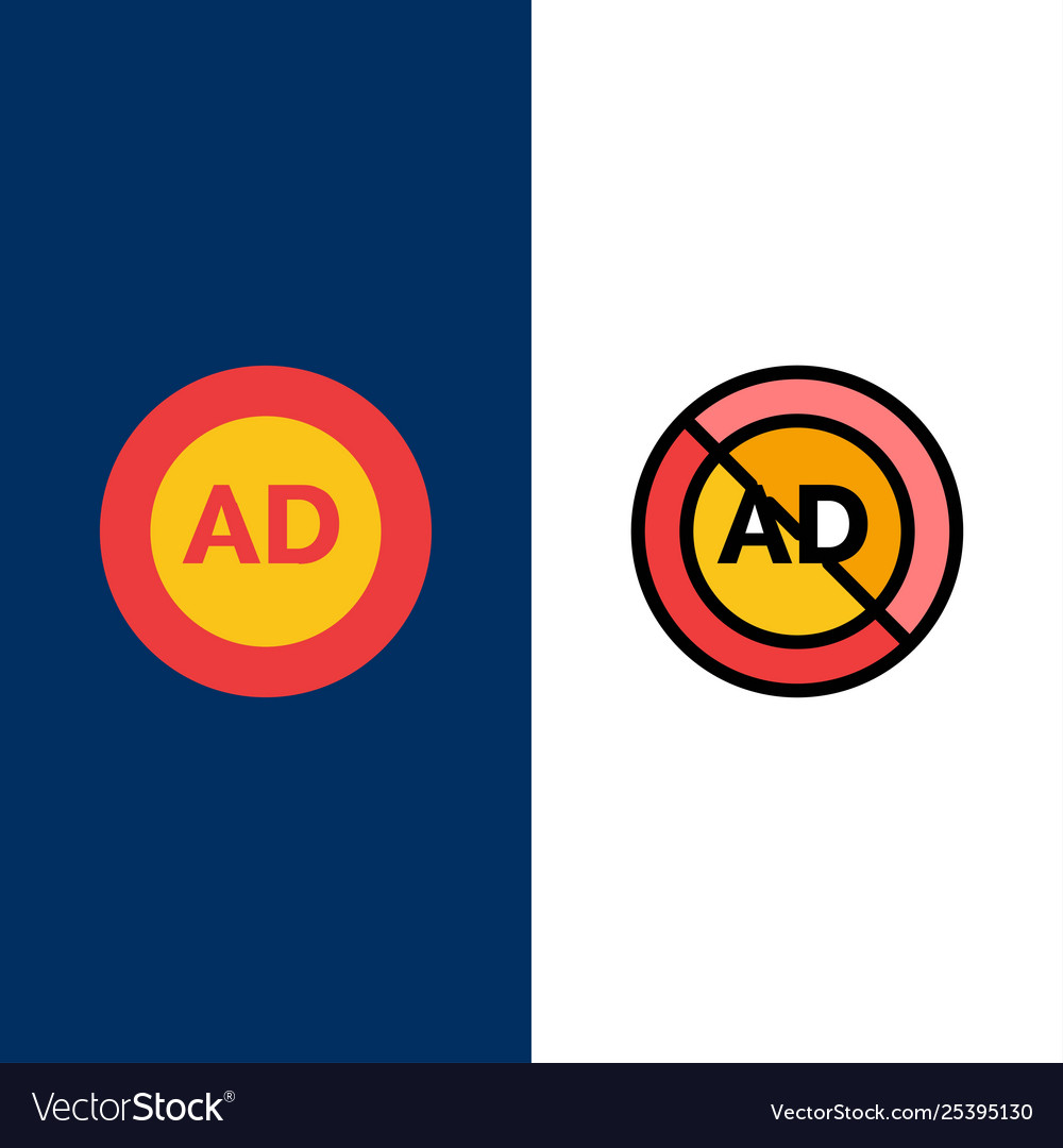 Ad block advertisement advertising icons