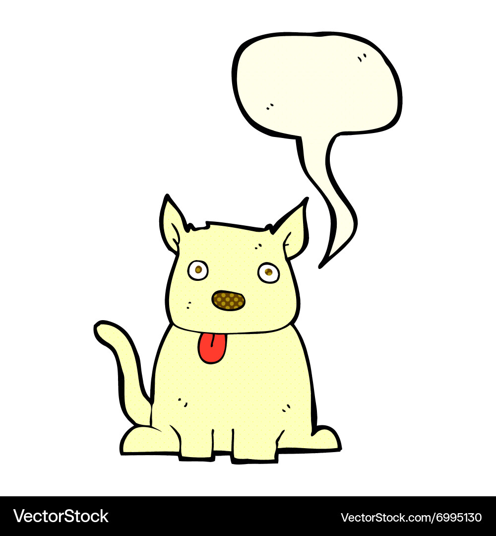 Cartoon Old Squirt Bottle With Speech Bubble Vector Image