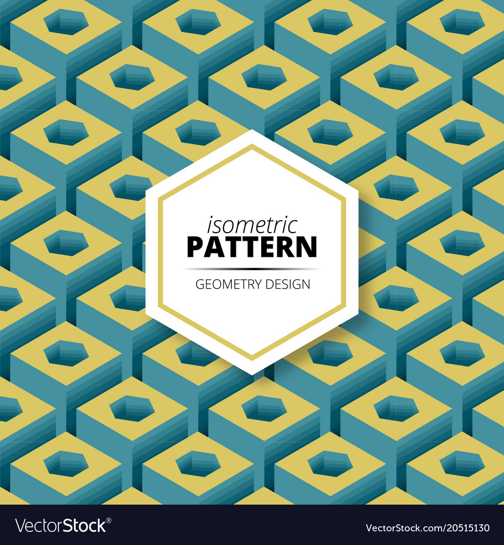 Isometric pattern design