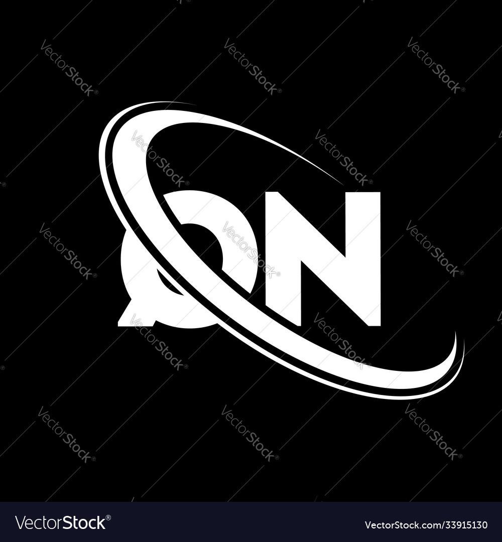 Qn logo qn design weiß buchstabe qnq