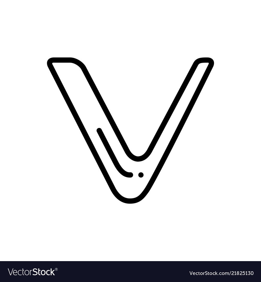 Vechain Royalty Free Vector Image - VectorStock