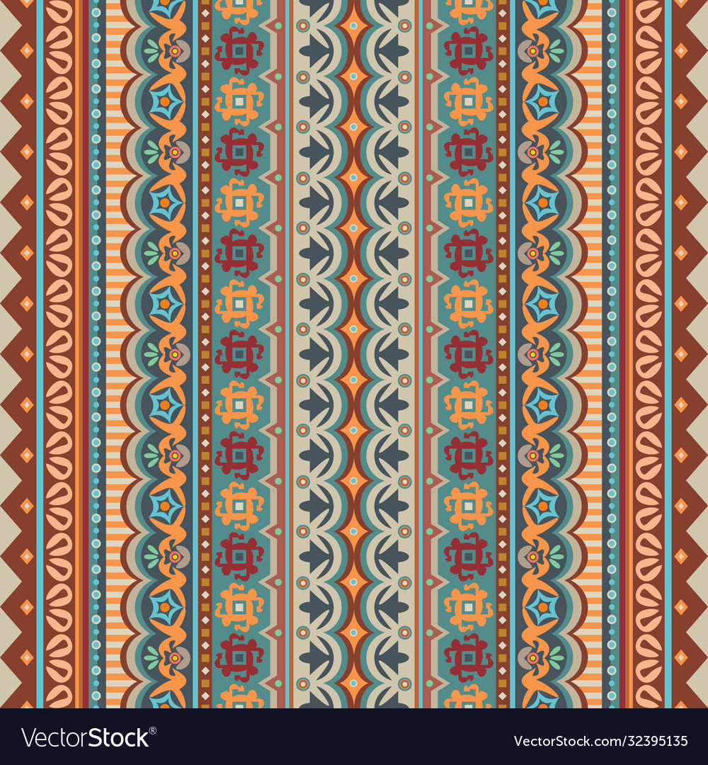 Abstract ethnic stripe pattern background