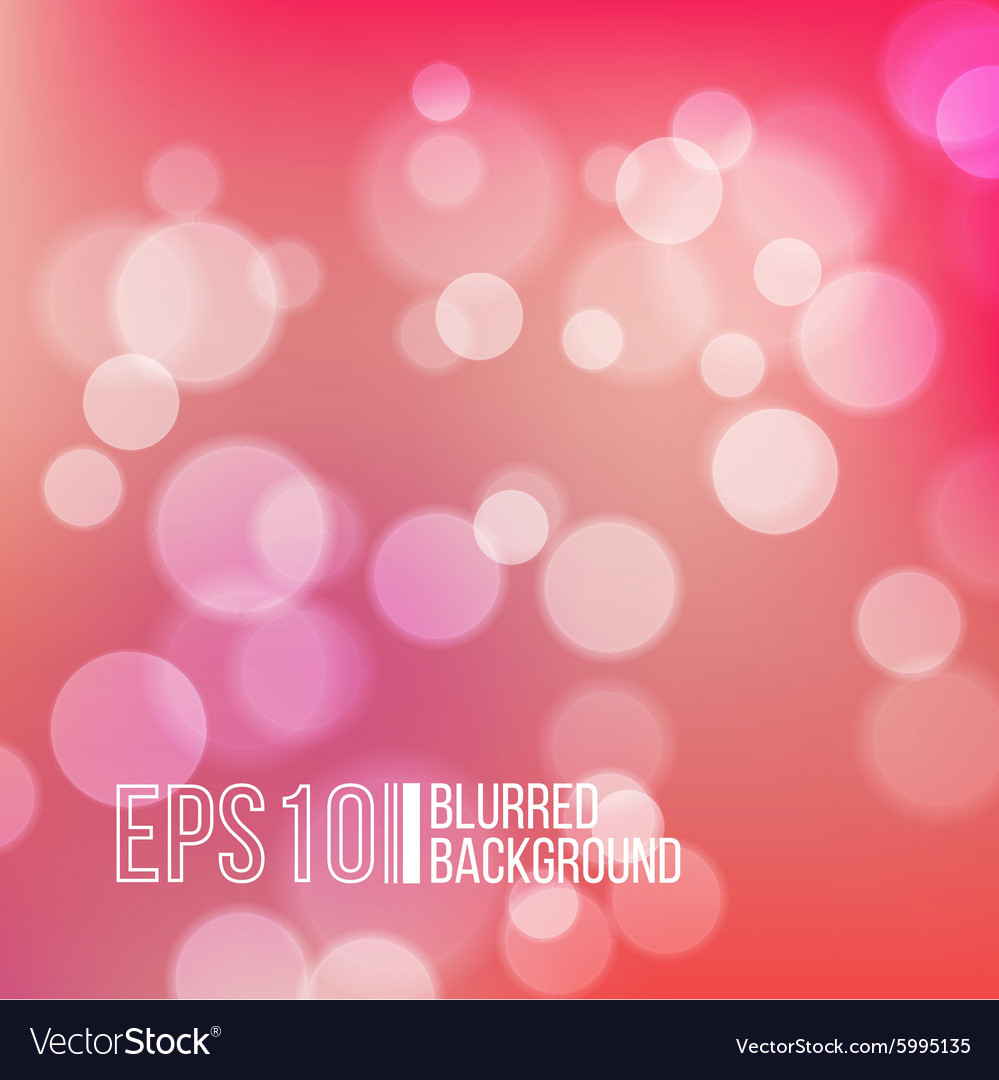 Bright background with bokeh effect
