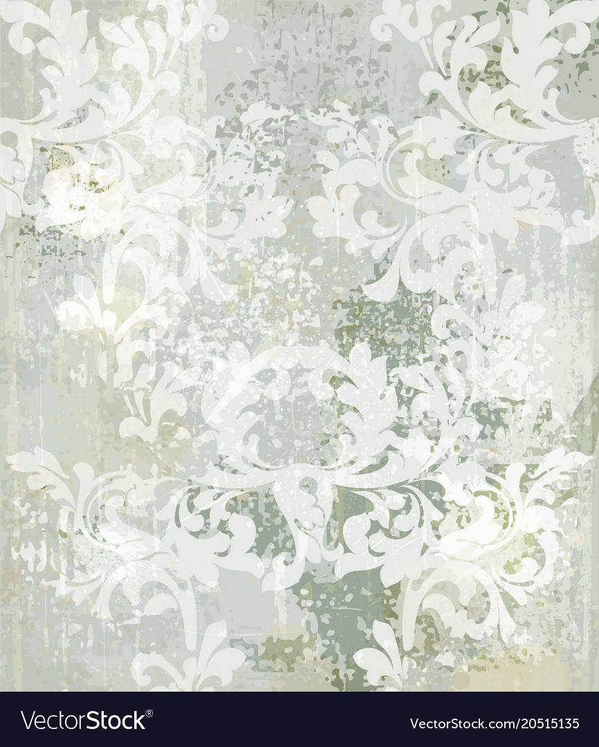Damask pattern element classical luxury