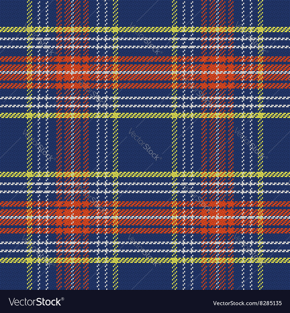 Blue Plaid Background Scotland Red And