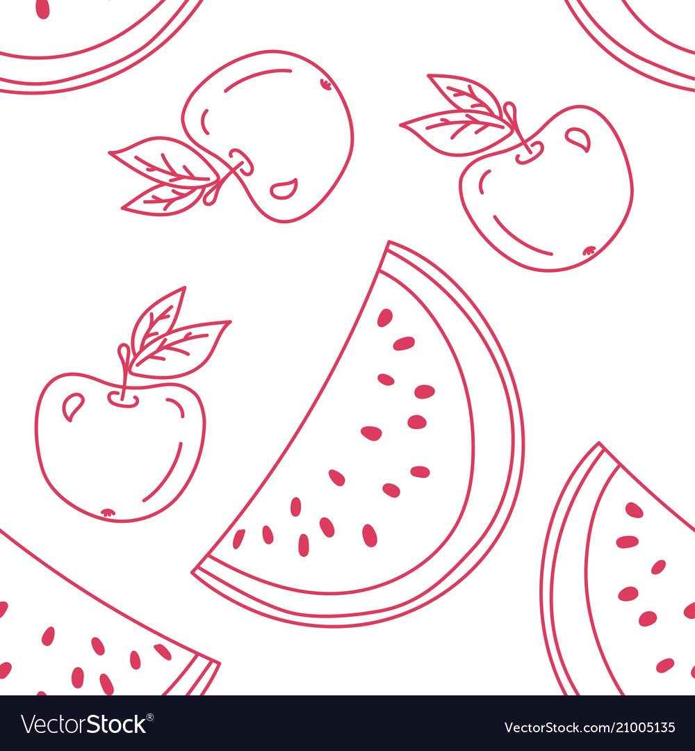 Summer seamless pattern