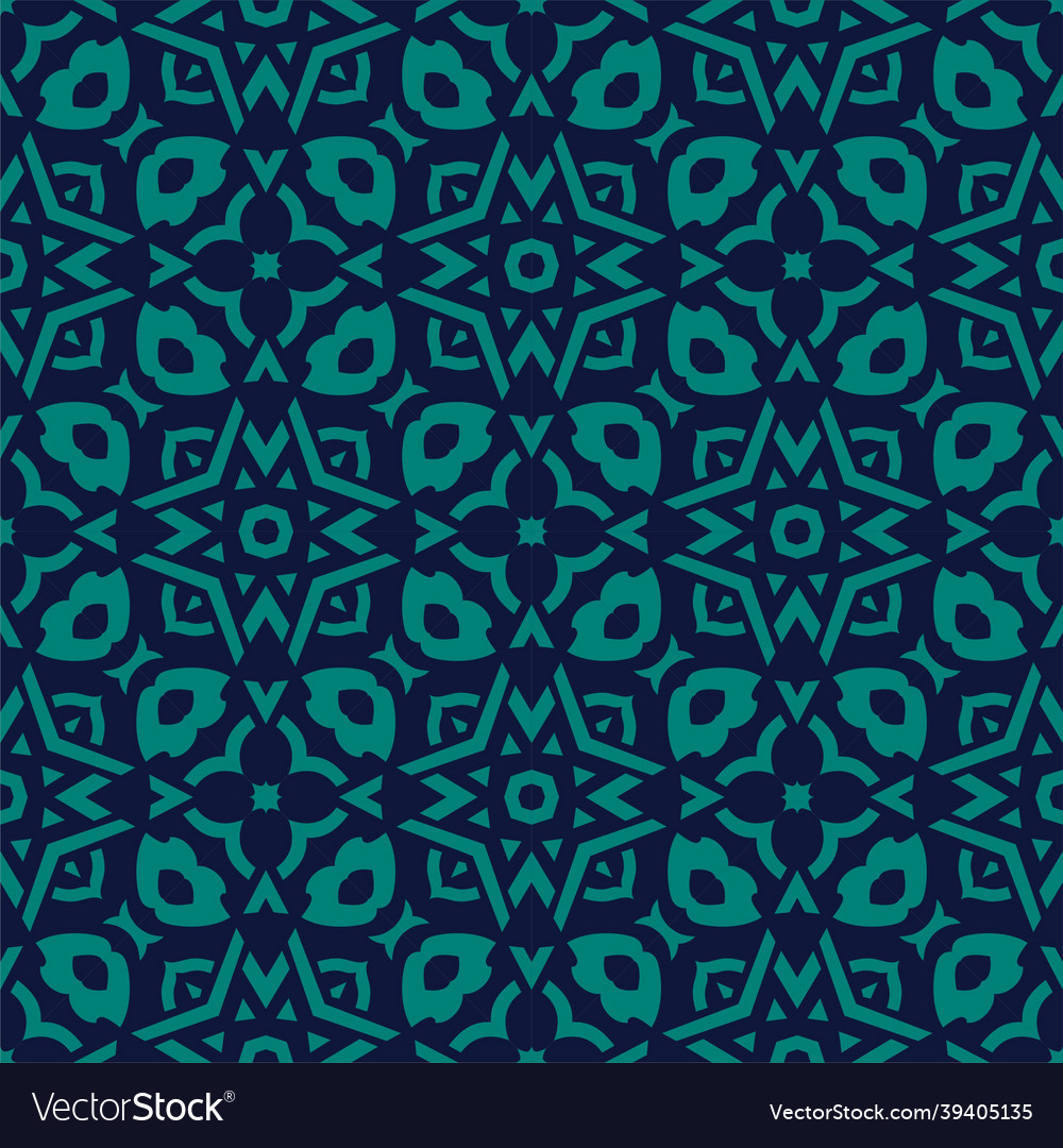 Two colors simple pattern ornament background vector image Two colors simple pattern ornament background
