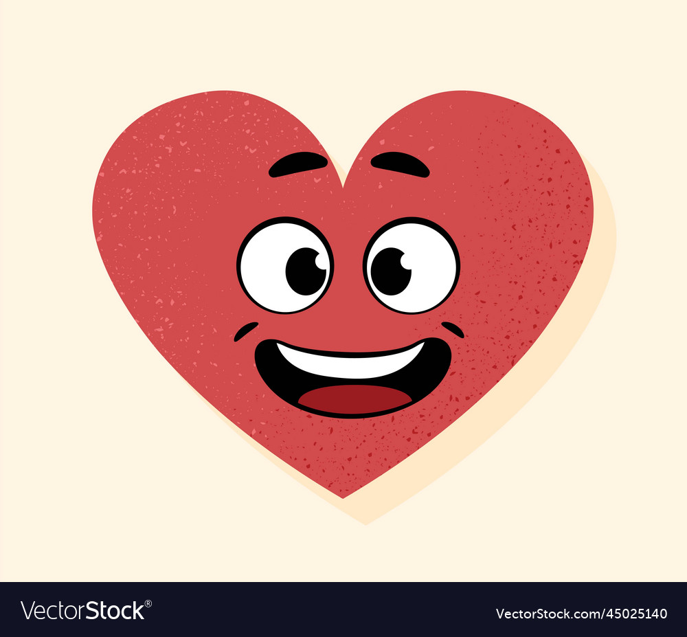 Happy heart icon