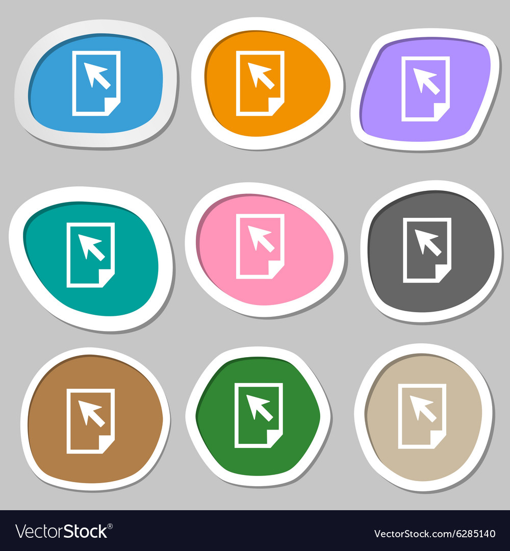 Text file sign icon document symbol
