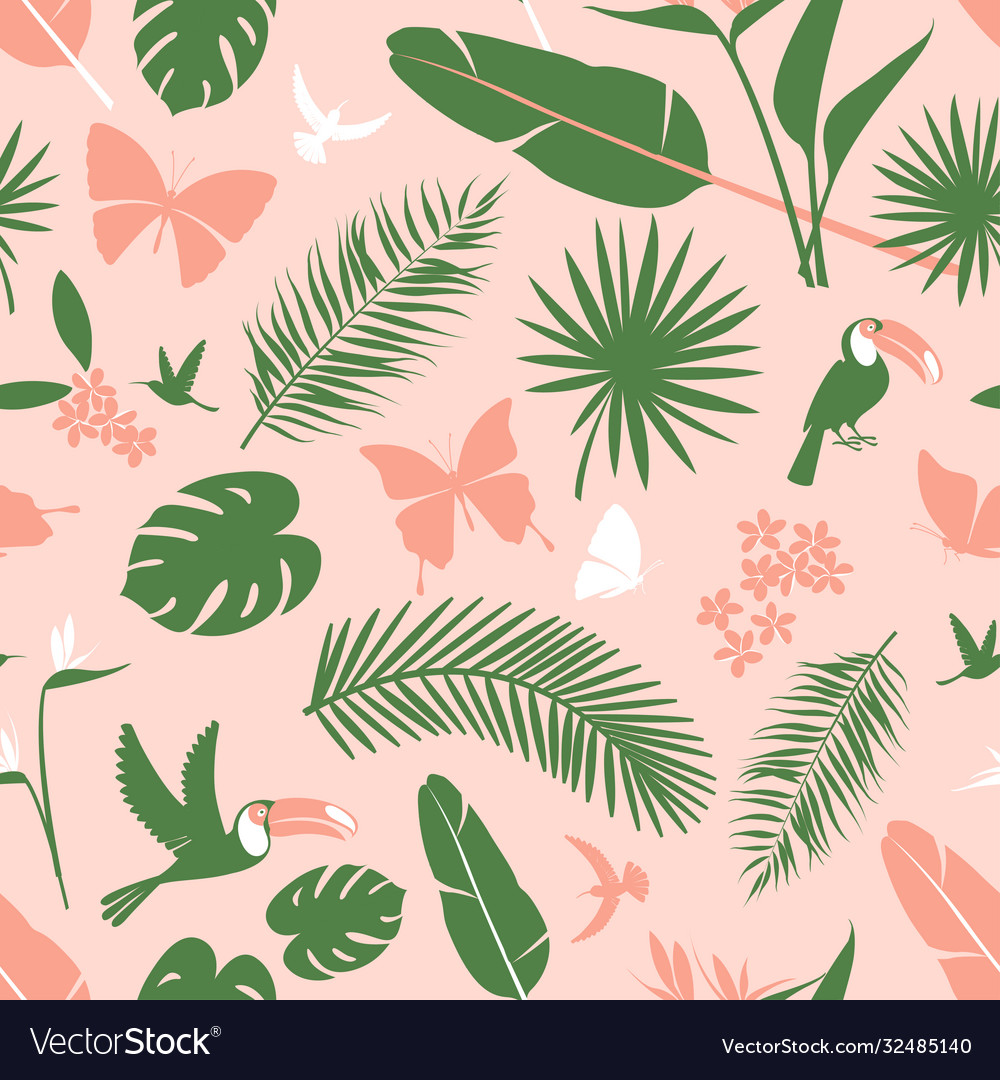 Tropical Floral Pattern