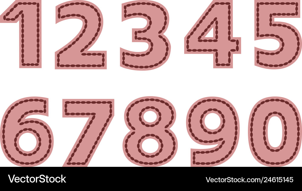 Font Royalty Free Vector Image - VectorStock