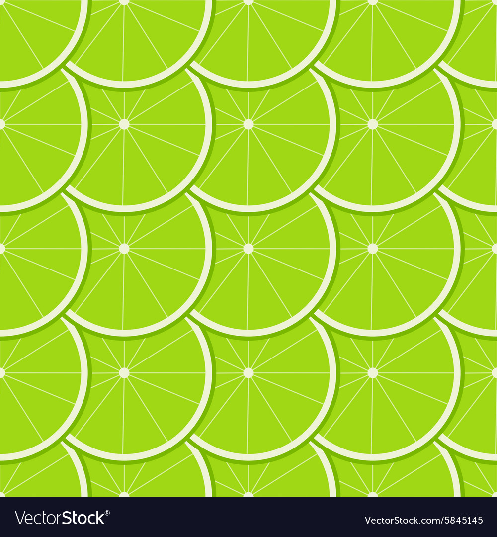 Lime seamless pattern