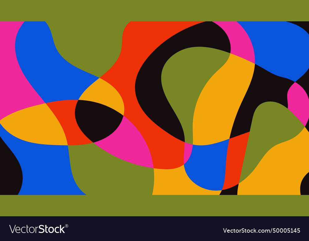 Simple abstract colorful background with hand vector image Simple abstract colorful background with hand