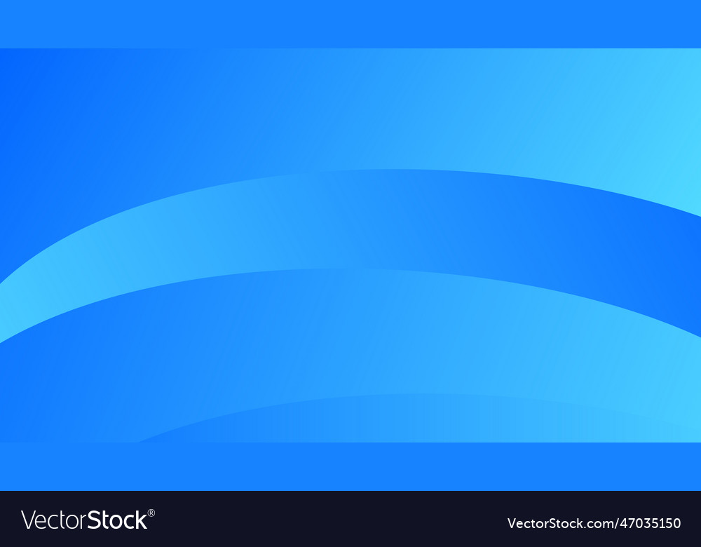 Abstract blue background and curve shape