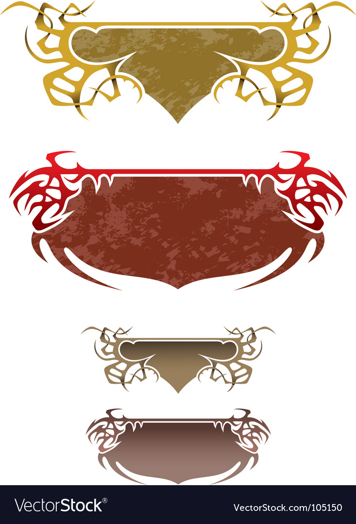 Download Fantasy frames Royalty Free Vector Image - VectorStock