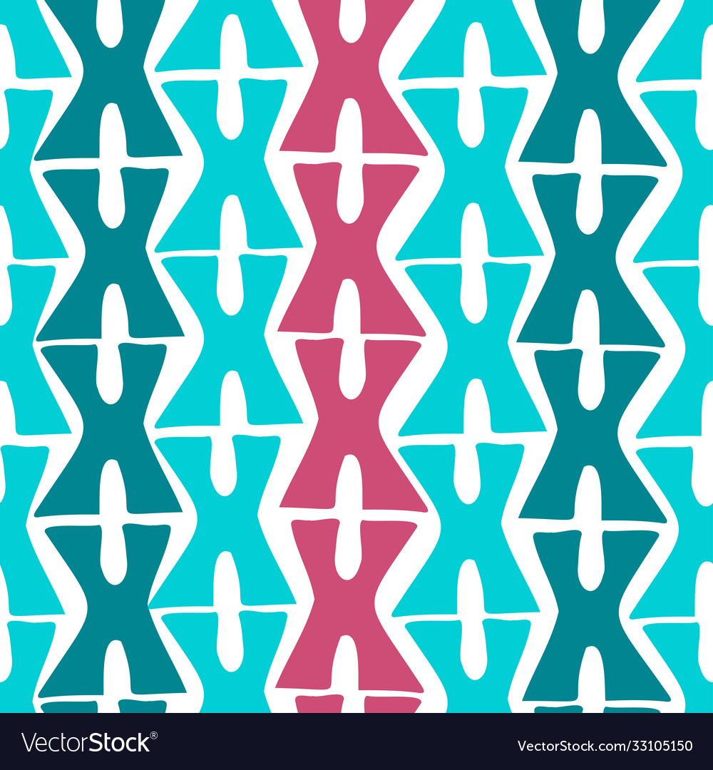 Seamless abstract pattern with colorful vector image Seamless abstract pattern with colorful