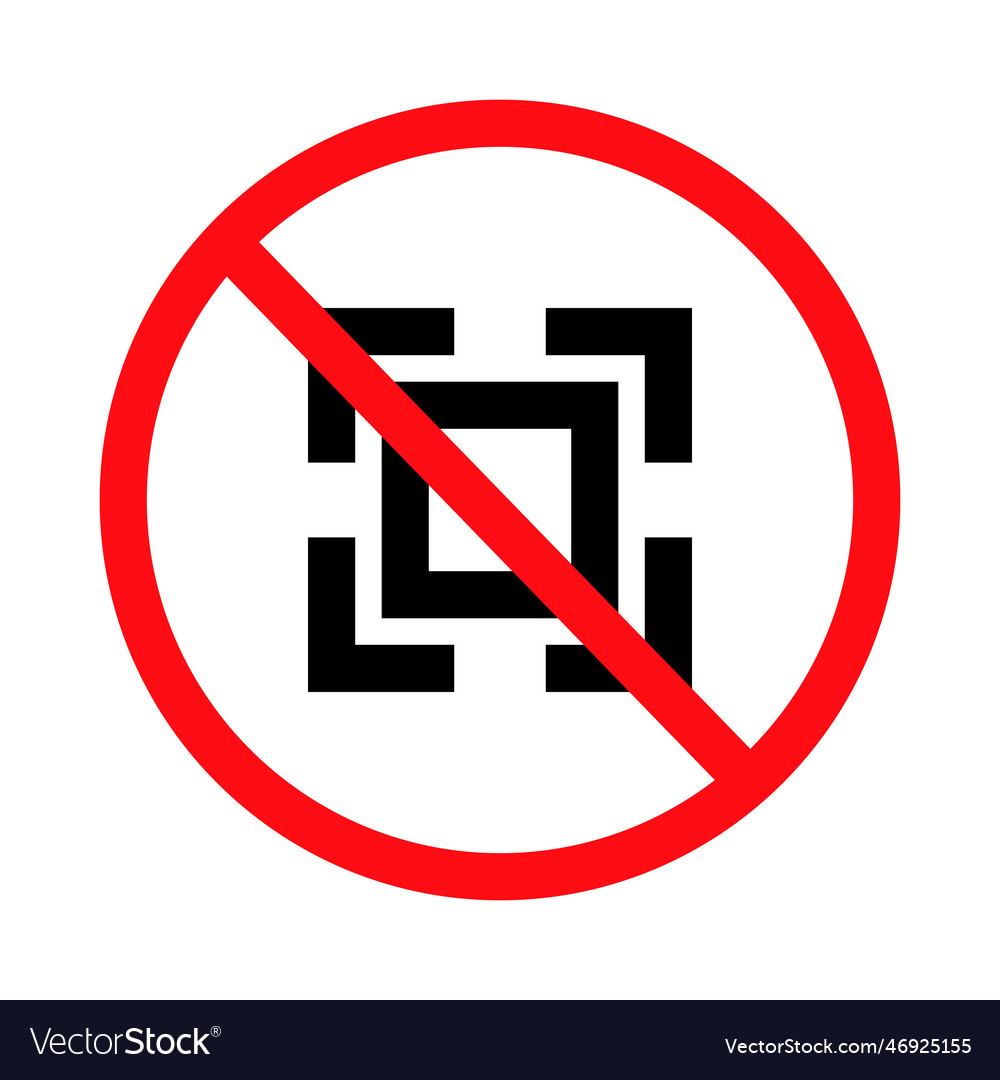 Code scan failure icon