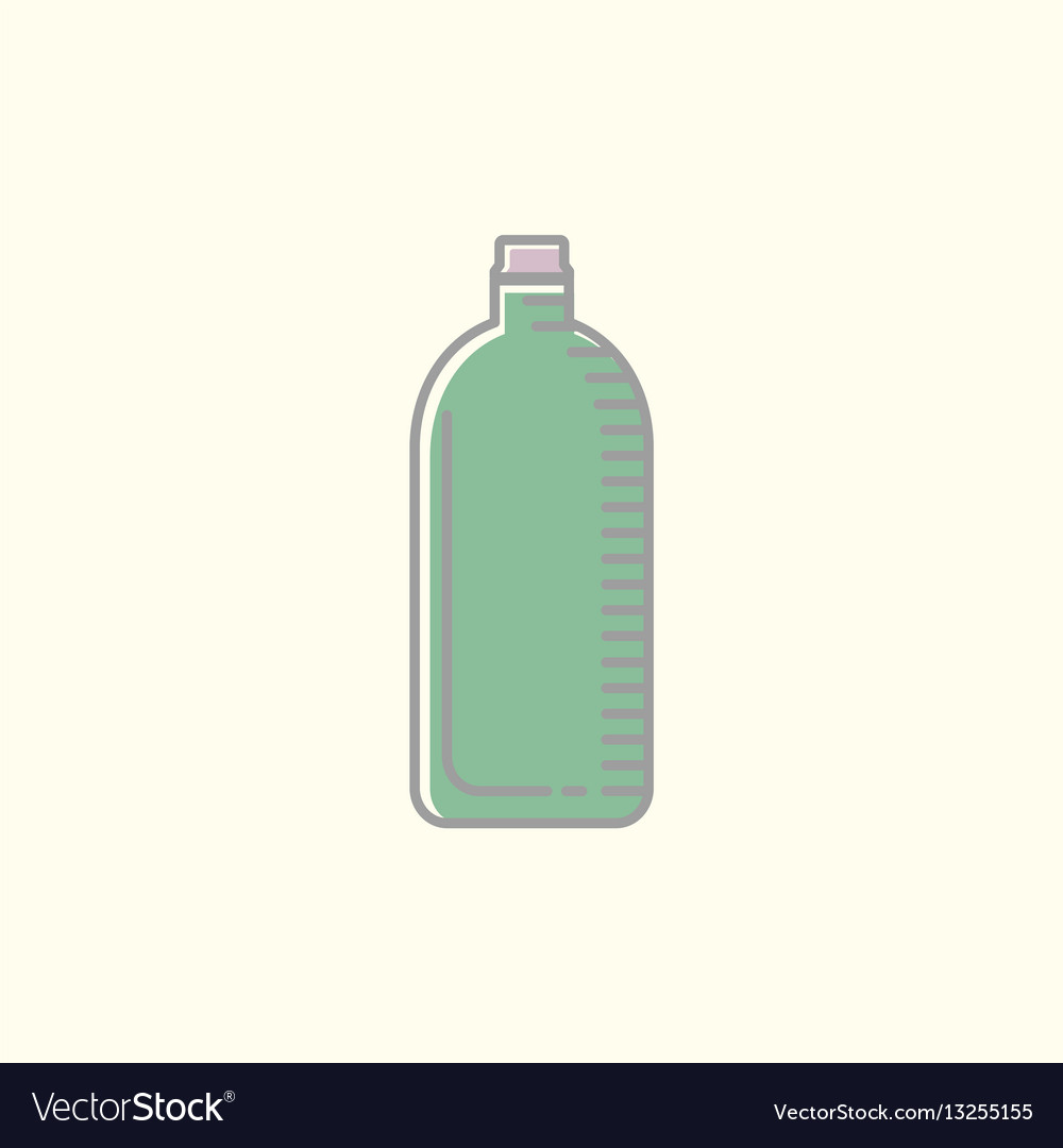 Green bottle icon