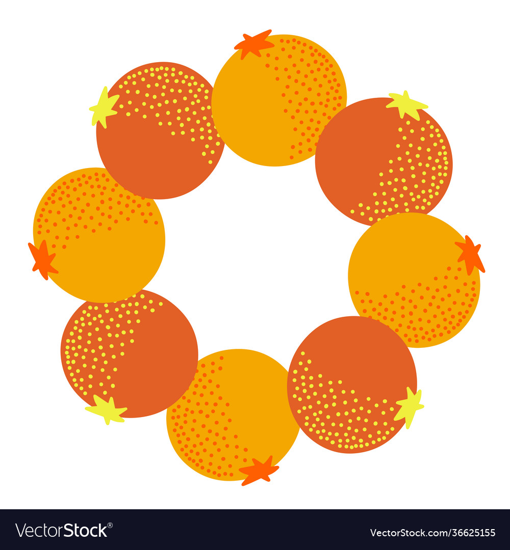 Isolated vignette abstract vector image Isolated vignette abstract