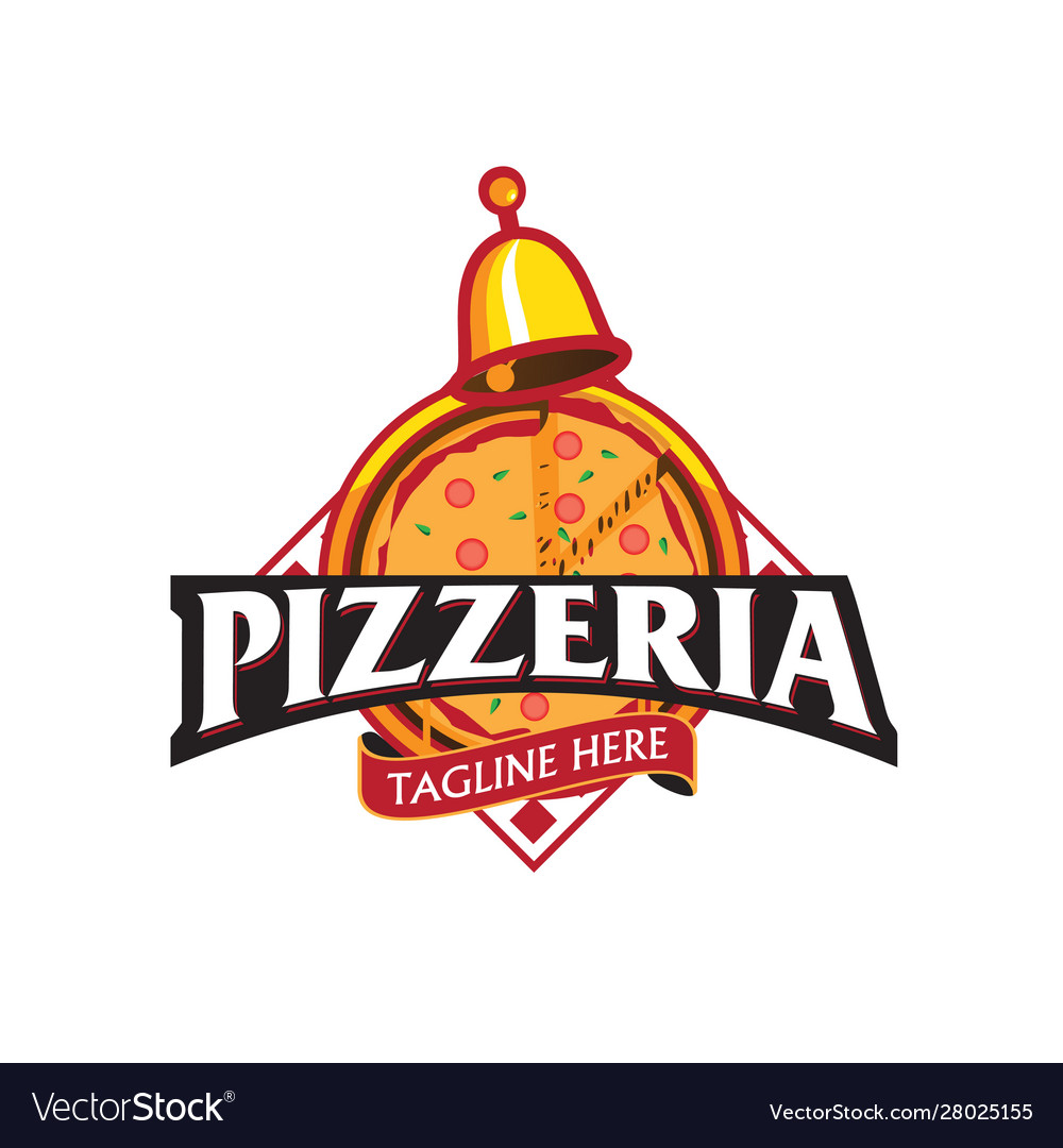 Pizzeria emblem Royalty Free Vector Image - VectorStock