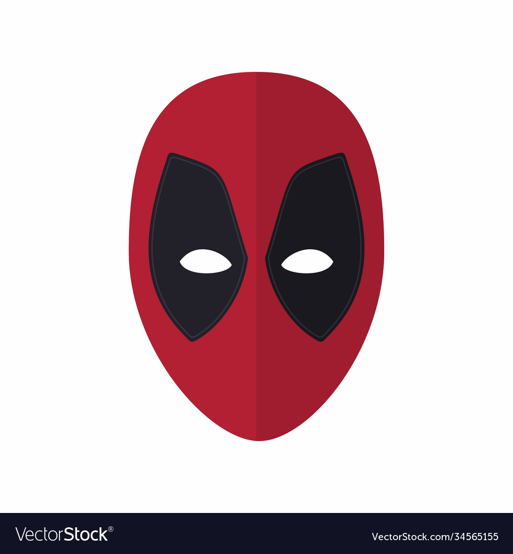 Super hero mask for face character heroic and Vector Image