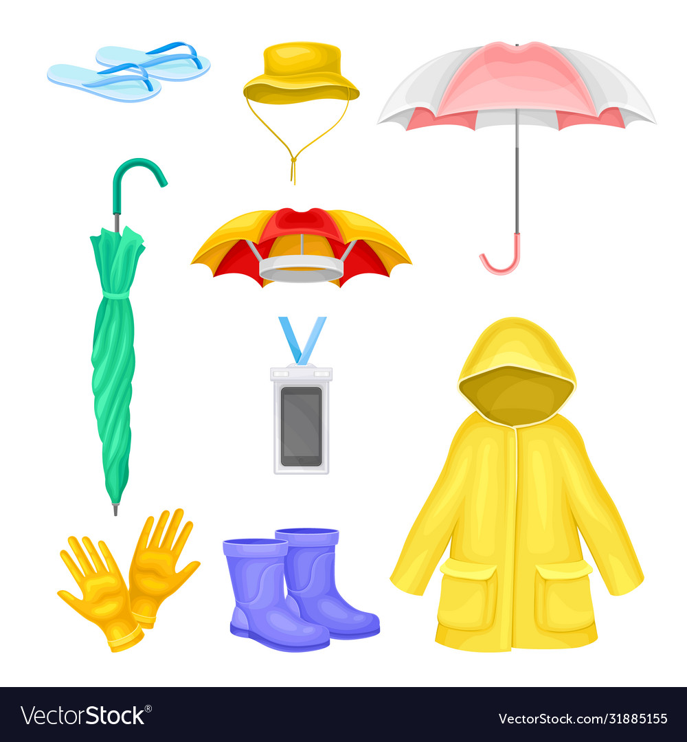 waterproof-clothes-and-things-for-rainy-weather-vector-image